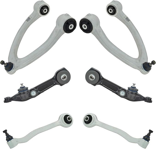 TRQ Front Control Arm with Ball Joint Set 6 Piece Compatible with 2000-2006 Mercedes-Benz S430 S500 2006 S350