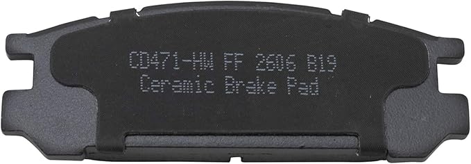TRQ Rear Brake Pads Ceramic Compatible with 1993-1999 Subaru Impreza 1990-1999 Legacy 1992-1997 SVX