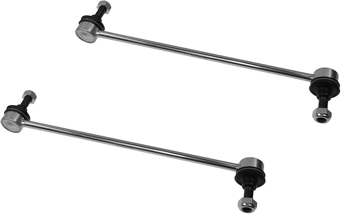 TRQ Front Driver and Passenger Side Sway Bar Link Set 2 Piece Compatible with 01-05 Toyota RAV4; 05-12 Ford Escape; 05-11 Mazda Tribute; 13-22 Mazda CX-5; 14-21 6; 16-23 CX-9; 05-11 Mercury Mariner