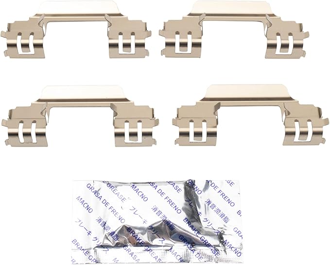 TRQ Rear Brake Pads Ceramic Compatible with 2004-2009 Cadillac SRX