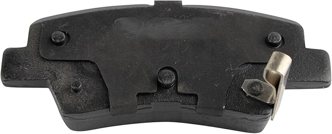 TRQ Rear Brake Pads Ceramic Hardware Wear Sensor Compatible with 2016-2024 Hyundai Elantra GT 2016-2024 Kona Electric 2016-2023 Sonata 2016-2023 Veloster 2016-2024 Kia Forte Optima Soul Soul EV
