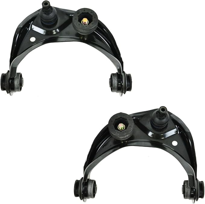 TRQ Front Left and Right Upper Control Arm with Ball Joint Set 2 Piece Compatible with 2009-2013 Mazda 6