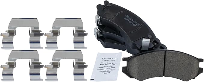 TRQ Front Brake Pads Ceramic Compatible with 1991-1992 Saturn SC 1993-2002 SC1 SC2 1991-2002 SL SL1 SL2 1993-1999 SW1 1993-2001 SW2