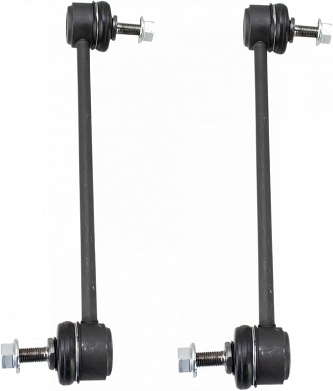 TRQ Front Driver and Passenger Side Sway Bar Link Set 2 Piece Compatible with 14-22 Jeep Cherokee All Wheel Drive Off Road Package 19-22 Cherokee 4 Wheel Drive Off Road Package 2023 Cherokee