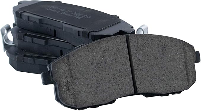 TRQ Front Brake Pads Ceramic Hardware Wear Sensor Compatible with 1999-2001 Infiniti G20 1996-1999 I30 1993-2001 Nissan Altima 1989-1999 Maxima 2000-2006 Sentra 1999-2001 Altra EV