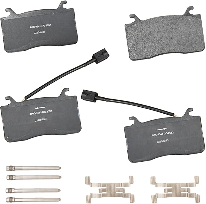 Bendix Premium SBC2052 Ceramic Front Brake Pads for Alfa Romeo Giulia 2018-2017, Stelvio 2018, Stelvio 2021-2020