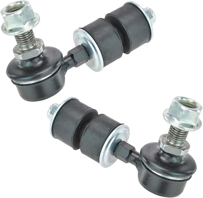 TRQ Front Sway Bar Stabilizer Link Set Compatible with 1999-2003 Saab 9-3 1994-1998 900