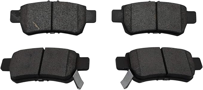 TRQ Rear Brake Pads Ceramic Compatible with 2005-2010 Honda Odyssey