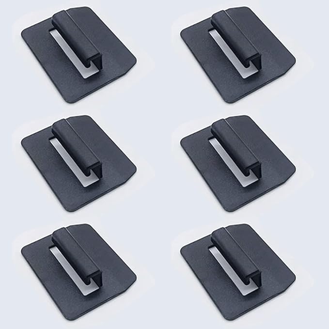 Glass Roof Sunshade UV Ray Protection, Foldable Sunroof Sunshade Top Window Sun Shades Replacement Clips，6 Piece Set (for One Sunroof)