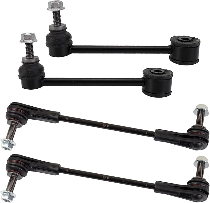 TRQ Front & Rear Sway Bar Stabilizer Link Set Compatible with 2018-2020 Buick Enclave 2017-2020 Cadillac XT5 2020 XT6 2019-2020 Chevrolet Blazer Traverse GMC Acadia