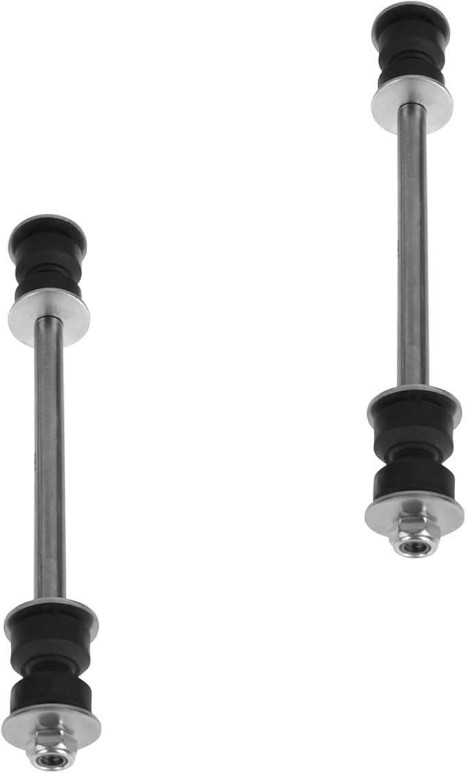 TRQ Rear Sway Bar Stabilizer Link Set Compatible with 1980-1988 American Motors Eagle 1986-2007 Ford Taurus 1984-1994 Lincoln Continental 1984-1992 Mark VII 1986-2005 Mercury Sable