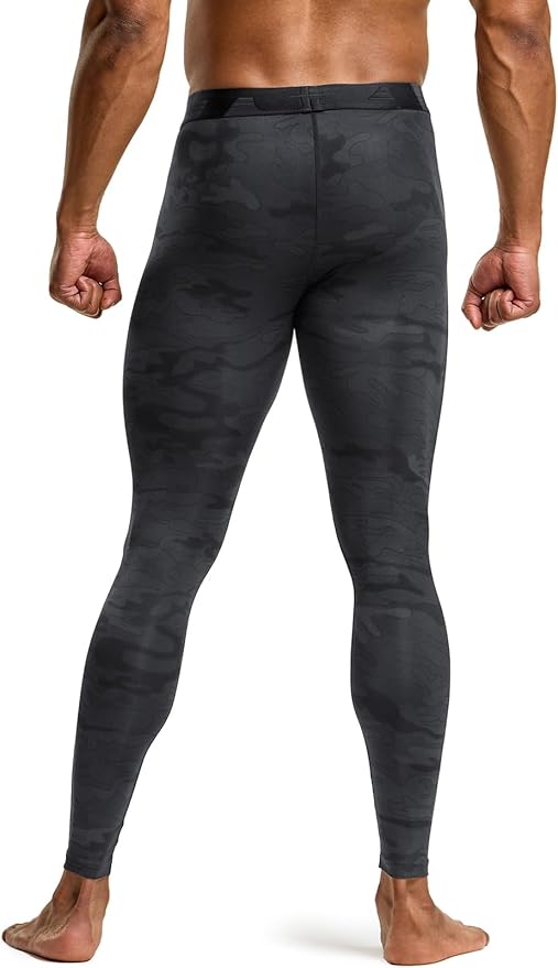 TSLA Men's Compression Pants - Cool Dry Athletic Sports Workout Running Tights Leggings Baselayer