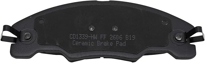 TRQ Front Brake Pads Ceramic Compatible with 2008-2011 Ford Focus