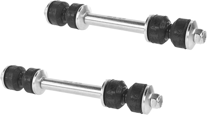 TRQ Front Driver and Passenger Side Sway Bar Link Set 2 Piece Compatible with 1980-2003 Ford F-150 1997-2002 Expedition 1997-1999 F-250 2004 F-150 Heritage 1998-2002 Lincoln Navigator 2002 Blackwood