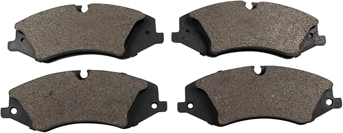 TRQ Front Brake Pads Ceramic Compatible with 2017 Land Rover Discovery 2010-2016 LR4 2014-2017 Range 2011-2017 Sport