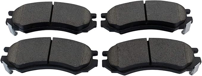 TRQ Front Brake Pads Ceramic Compatible with 1991-1992 Saturn SC 1993-2002 SC1 SC2 1991-2002 SL SL1 SL2 1993-1999 SW1 1993-2001 SW2