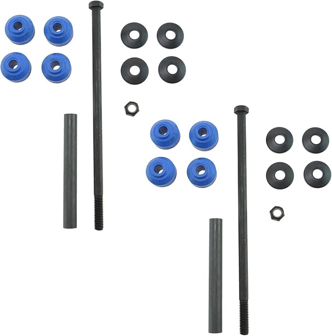 TRQ Front & Rear Sway Bar Stabilizer Link Set Compatible with 2006-2010 Ford Explorer 2007-2010 Explorer Sport Trac Mercury Mountaineer