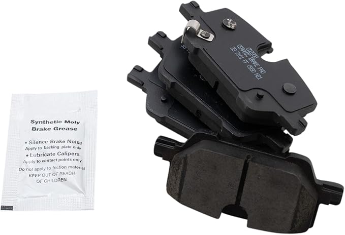 TRQ Rear Brake Pads Ceramic Compatible with 2020-2021 Buick Encore GX 2021 Chevrolet Trailblazer