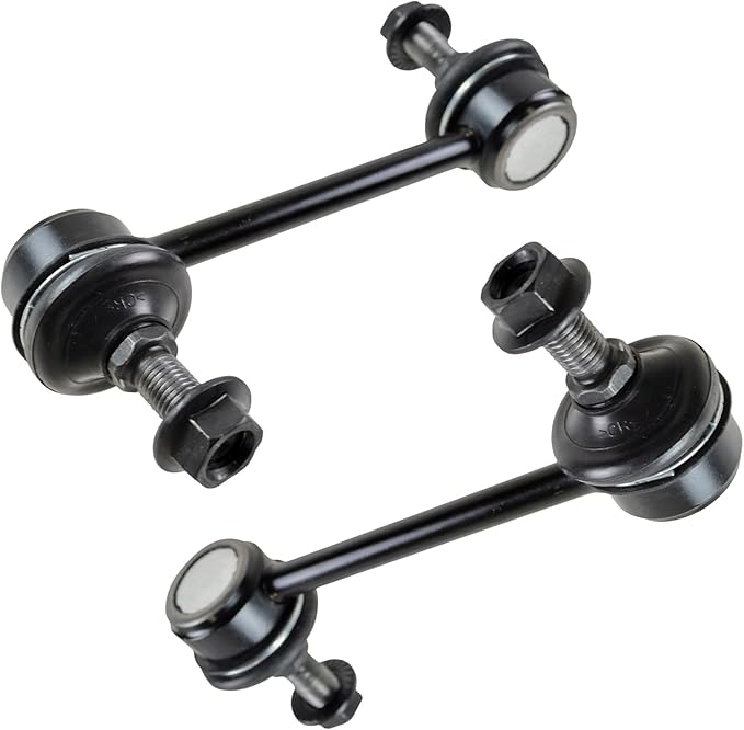 TRQ Sway Bar End Links Kit Pair Set for Audi Cadillac Chrysler Dodge Mitsubishi
