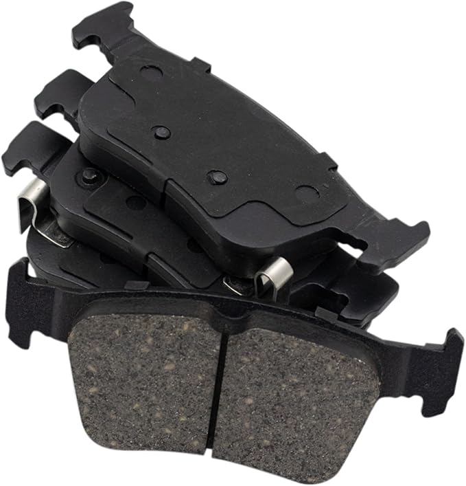 TRQ Rear Brake Pads Ceramic Compatible with 2019-2021 Acura RDX 2016-2022 Honda Civic