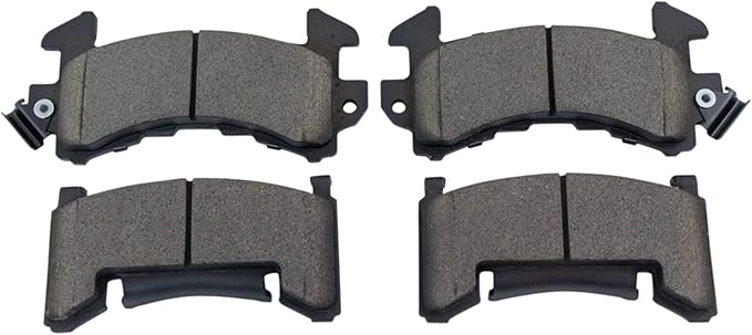 TRQ Front Posi Ceramic Brake Pad Kit Set for Buick Cadillac Chevy GMC Oldsmobile Pontiac