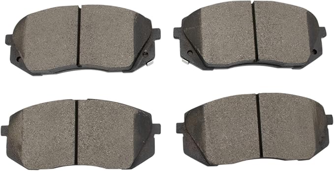TRQ Front Brake Pads Ceramic Compatible with 2019-2021 Hyundai Kona Electric 2015-2019 Sonata 2016-2020 Kia Optima