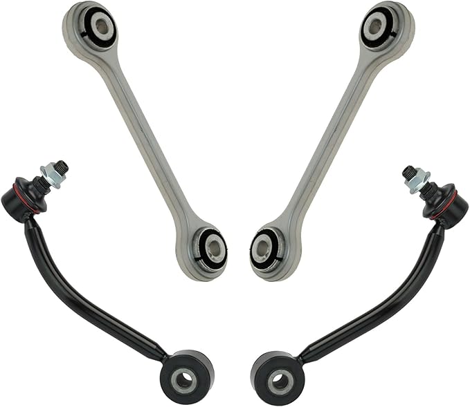 TRQ Front and Rear Sway Bar Link Set 4 Piece Compatible with 2007-2015 Audi Q7 2003-2006 Porsche Cayenne 2008-2010 Cayenne without Dynamic Drive 2004-2017 Volkswagen Touareg
