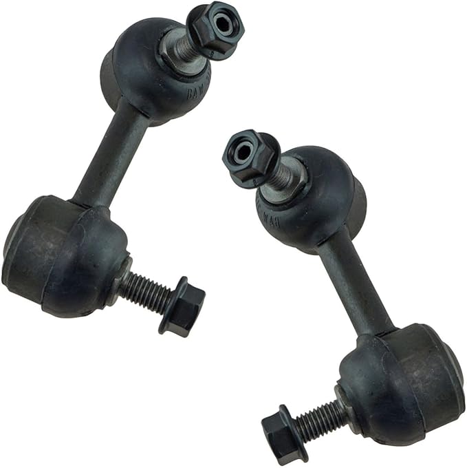 TRQ Rear Sway Bar Stabilizer Link Set Compatible with 2003-2007 Cadillac CTS