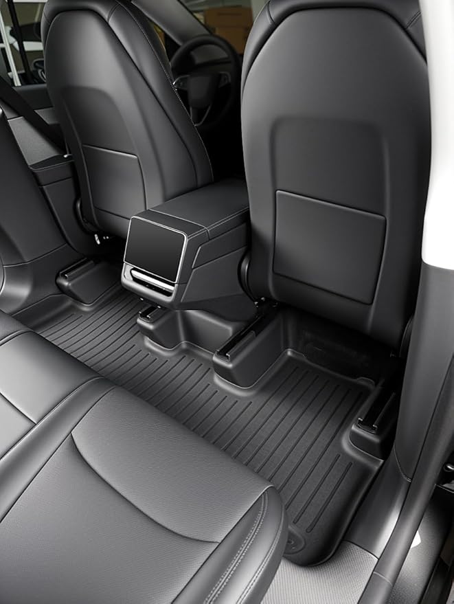 for Tesla New Model Y Underseat Protector Seat Track Covers Protection Kick Kit for 2025-2026 Model Y(Juniper) Accessories 7 PCS with 2 pcs. air outlets Protective Cover