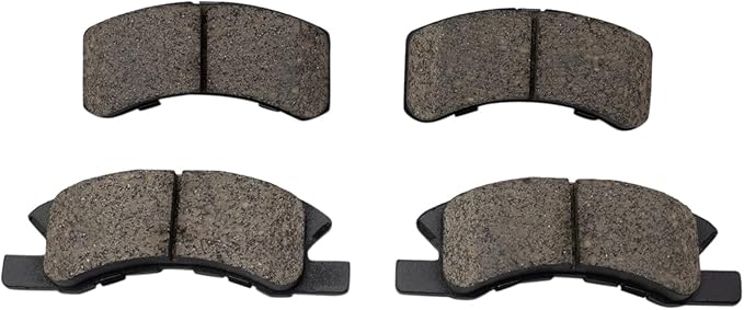 TRQ Front Brake Pads Ceramic Compatible with 2014-2015 Mitsubishi Mirage 2017-2020 Mirage G4