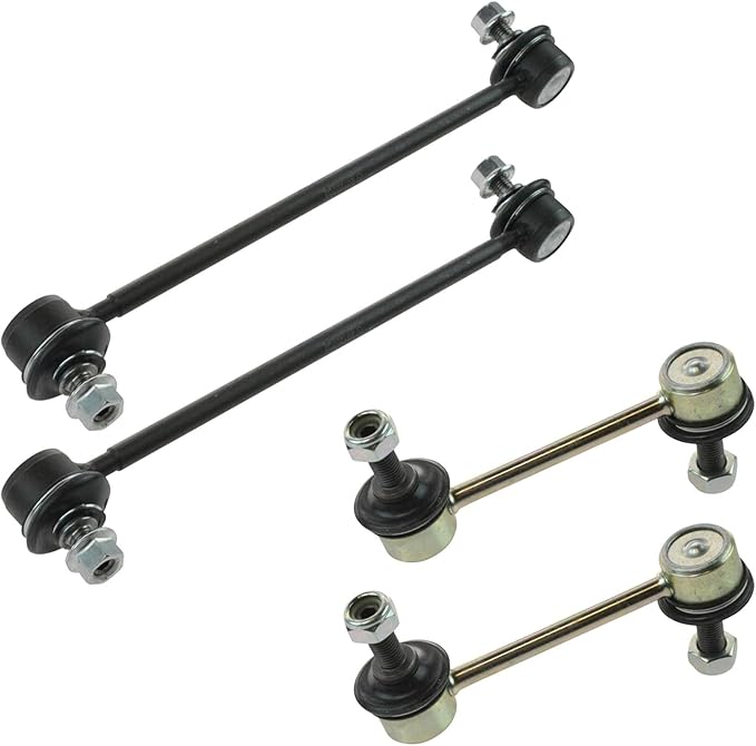 TRQ Front & Rear Sway Bar Stabilizer Link Set Compatible with 2000-2005 Toyota Celica