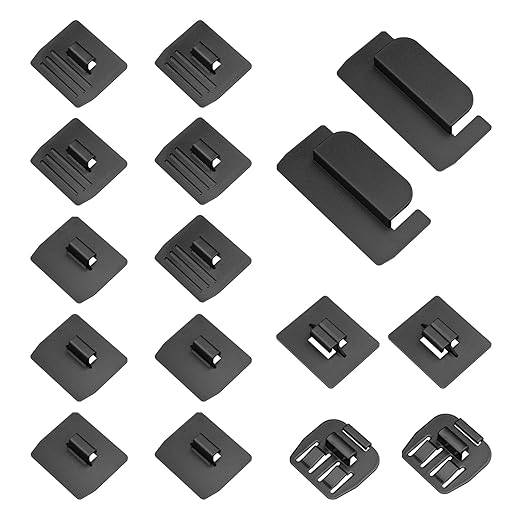 Clips for Tesla Model 3/Y Sunroof Sunshades (Black)