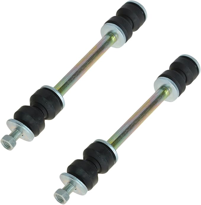 TRQ Front Stabilizer Sway Bar End Link Pair Kit Set Compatible with Chevy GMC Cadillac Hummer