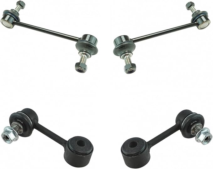 TRQ Front & Rear Sway Bar Stabilizer Link Set Compatible with 2010-2012 Ford Fusion 2009-2012 Lincoln MKZ 2010-2011 Mercury Milan