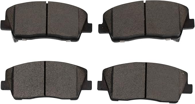 TRQ Front Brake Pads Ceramic Compatible with 2019-2021 Genesis G70 2018-2020 Kia Stinger