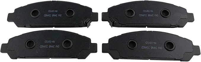 TRQ Front Brake Pads Ceramic Compatible with 2009-2015 Toyota Venza