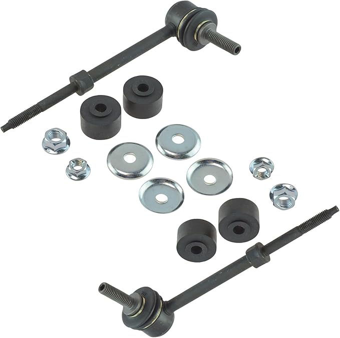 TRQ Rear Sway Bar Stabilizer Link Set Compatible with 2012-2015 Chevrolet Captiva Sport 2007-2009 Equinox Pontiac Torrent 2008-2010 Saturn Vue Suzuki XL-7
