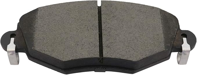 TRQ Front Brake Pads Ceramic Compatible with 2002-2008 Jaguar X-Type