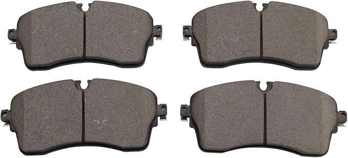 TRQ Front Brake Pads Ceramic Compatible with 2018-2019 Jaguar E-Pace 2018-2020 Land Rover Discovery 2017-2020 Discovery Sport Range Rover Range Rover Evoque Range Rover Sport