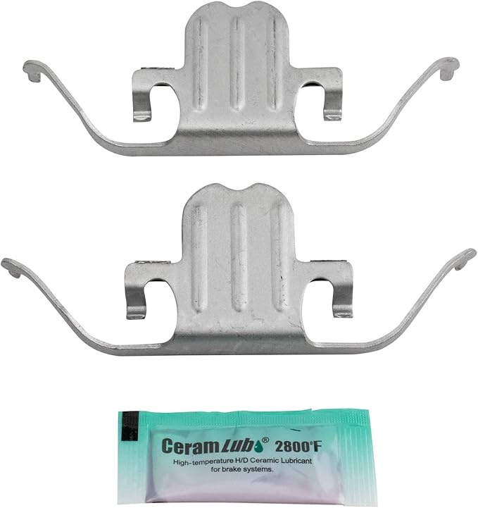 TRQ Front Brake Pads Ceramic Compatible with 2011-2016 BMW 528i 2012-2016 528i xDrive