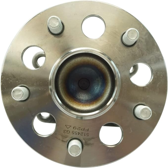 TRQ Rear Left and Right Wheel Bearing and Hub Assembly Set 2 Piece Compatible with 13-18 Lexus ES300h 13-15 ES350 16-18 ES350 excluding Japan Built Models 12-17 Toyota Camry 15-18 Avalon