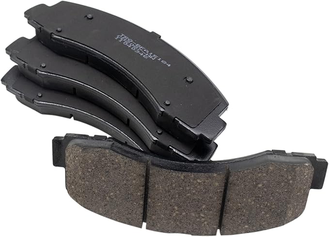 TRQ Front Brake Pads Ceramic Compatible with 2018-2021 Ford Expedition 2018-2020 F-150 2018-2022 Lincoln Navigator