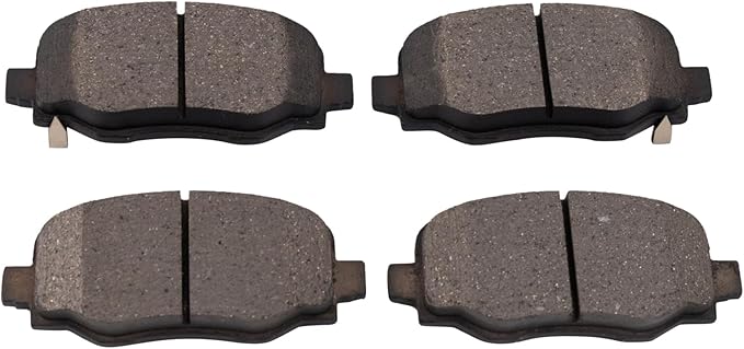 TRQ Rear Brake Pads Ceramic Compatible with 2016-2021 Fiat 500X 2015-2021 Jeep Renegade