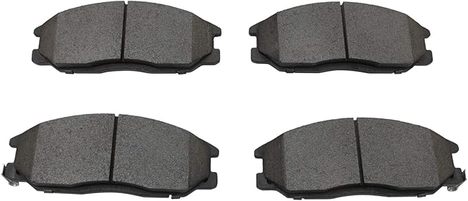 TRQ Front Brake Pads Ceramic Compatible with 2001-2006 Hyundai Santa Fe 2001 XG300 2002-2003 XG350 2002-2005 Kia Sedona