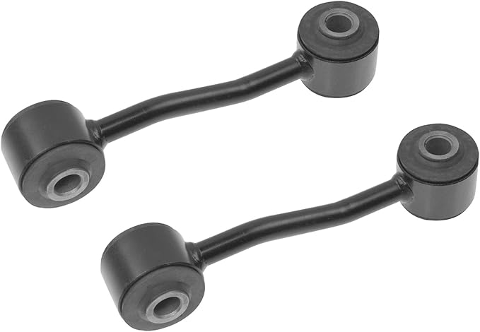 TRQ Front Driver and Passenger Side Sway Bar Link Set 2 Piece Compatible with 2002-2007 Jeep Liberty