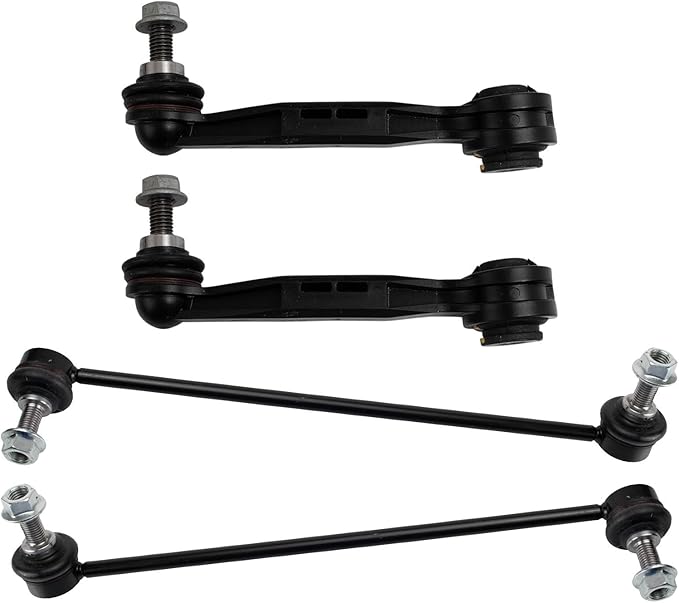 TRQ Front & Rear Sway Bar Stabilizer Link Set Compatible with 2011-2017 BMW X3 2015-2018 X4