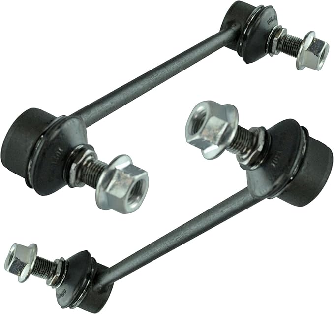 TRQ Rear Sway Bar Stabilizer Link Set Compatible with 2005-2009 Hyundai Tucson 2005-2010 Kia Sportage