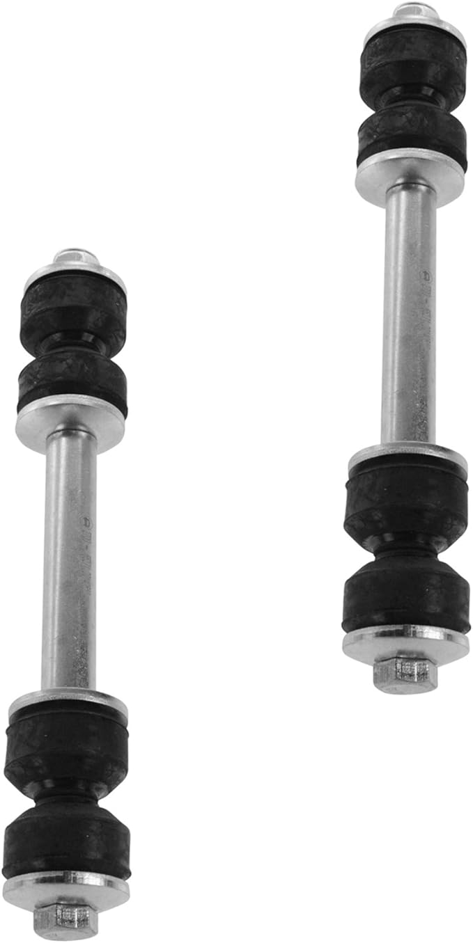 TRQ Front Driver and Passenger Side Sway Bar Link Set 2 Piece Compatible with 1980-2003 Ford F-150 1997-2002 Expedition 1997-1999 F-250 2004 F-150 Heritage 1998-2002 Lincoln Navigator 2002 Blackwood