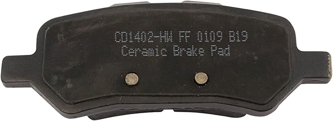 TRQ Rear Brake Pads Ceramic Compatible with 2009-2015 Toyota Venza