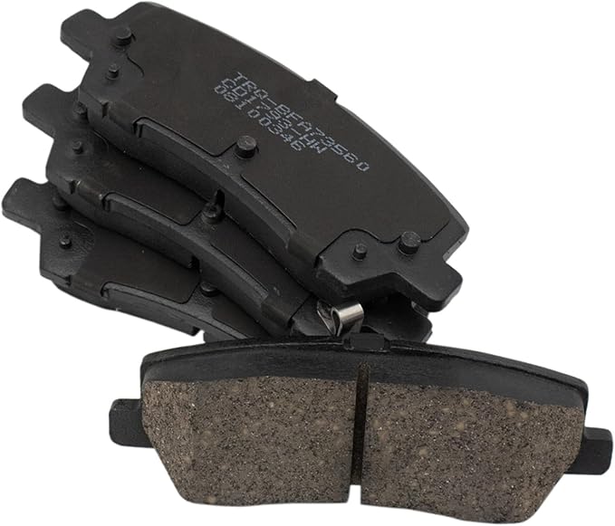 TRQ Rear Brake Pads Ceramic Compatible with 2015-2022 Ford Mustang